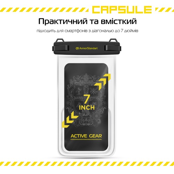 Фото - Чехол для смартфона Armorstandart Сapsule Double Pockets Black (ARM84415)
